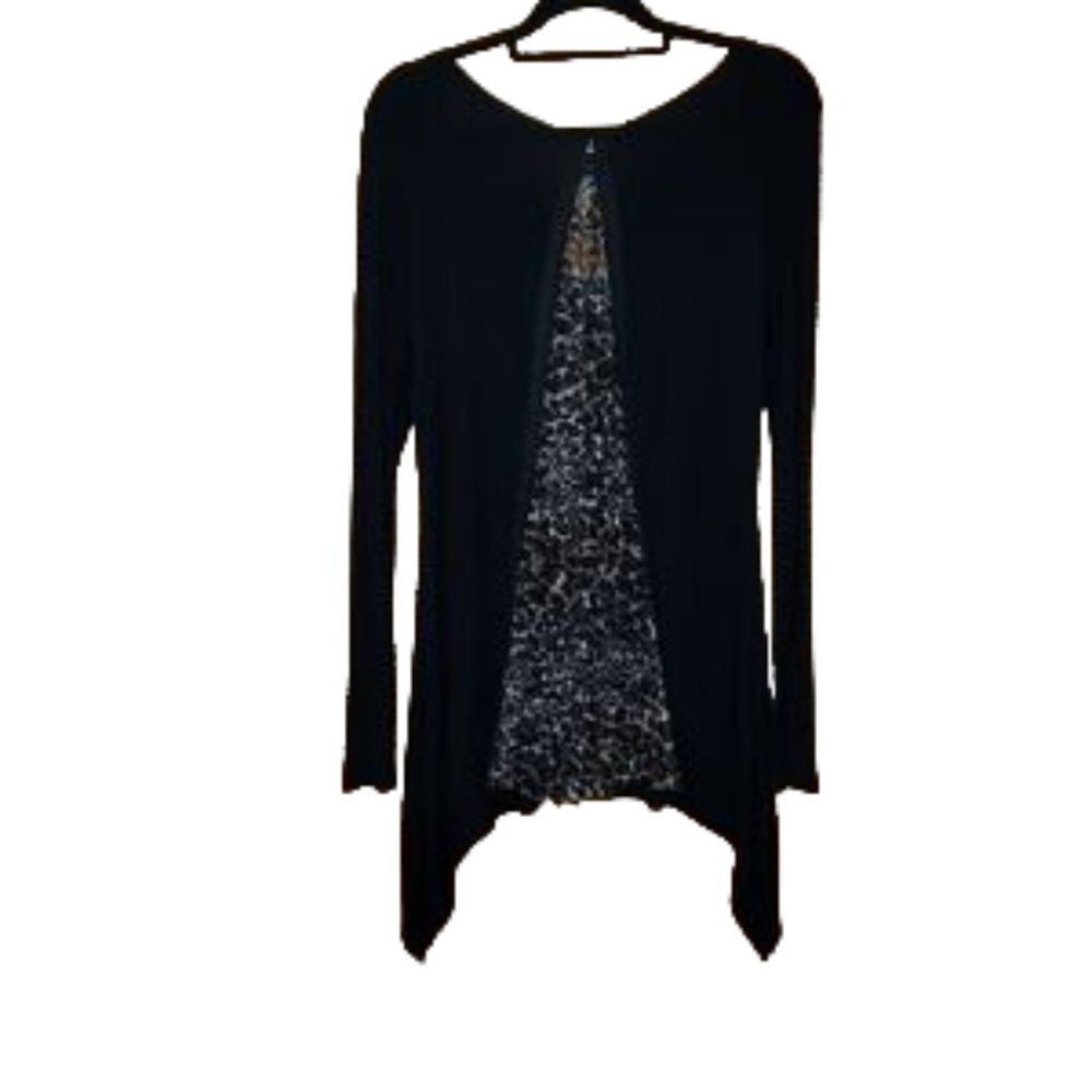 Vocal Shark bite Embellished Long Sleeve T… - Picture 2 of 9